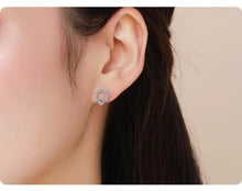 Load image into Gallery viewer, pendientes de plata de ley 925 para mujer
