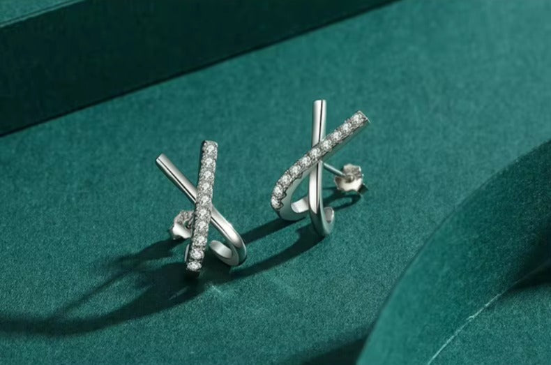 pendientes de plata esterlina 2021 para mujer y niña