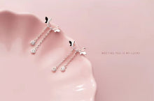 Load image into Gallery viewer, pendientes de plata de ley 925 auténtica para mujer y niña