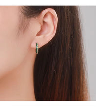 Load image into Gallery viewer, pendientes de plata de ley 925 auténtica para mujer