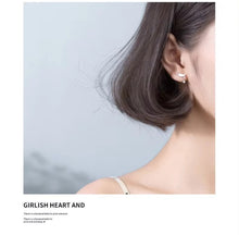 Load image into Gallery viewer, pendientes de plata de ley 100% con forma de gato