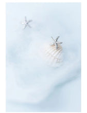 Load image into Gallery viewer, pendientes de plata de ley 925 con forma de estrella de mar, joyería fina con zirconia brillante, para mujeres