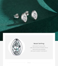 Load image into Gallery viewer, pendientes de plata de ley 925 auténtica para mujer
