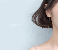 Load image into Gallery viewer, pendientes de borla de cadena larga para mujer