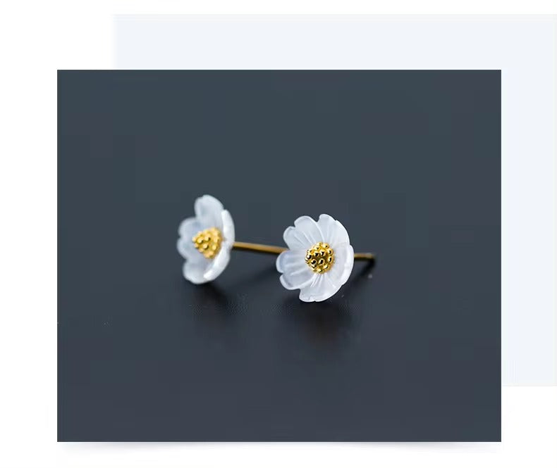 pendientes de plata de ley 100% 925 para mujer