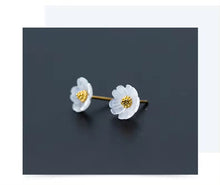 Load image into Gallery viewer, pendientes de plata de ley 100% 925 para mujer