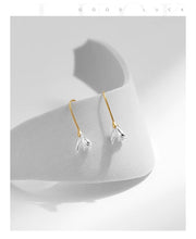 Load image into Gallery viewer, pendientes colgantes de plata de ley 925 para mujer