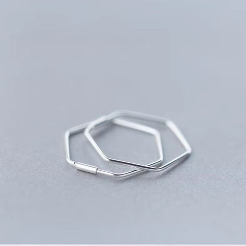 pendientes de aro de plata de primera ley para mujer, aretes pequeños