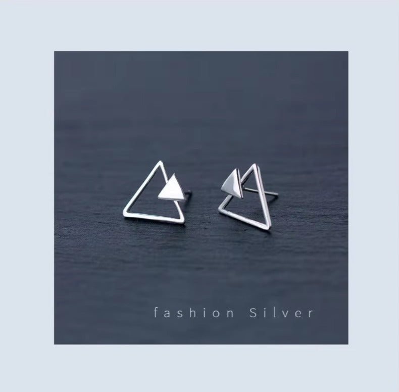 pendientes de plata de ley 100% 925 para mujer
