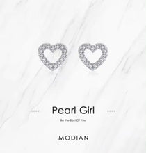 Load image into Gallery viewer, pendientes de plata de ley 925 auténtica para mujer