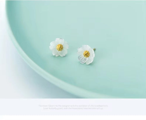 pendientes de plata de ley 100% 925 para mujer