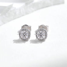 Load image into Gallery viewer, pendientes de moissanita de Color D para mujer