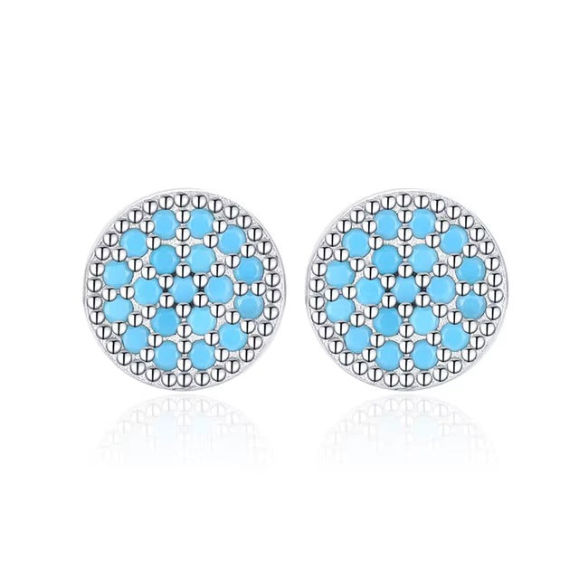 pendientes de plata esterlina 925 para mujer