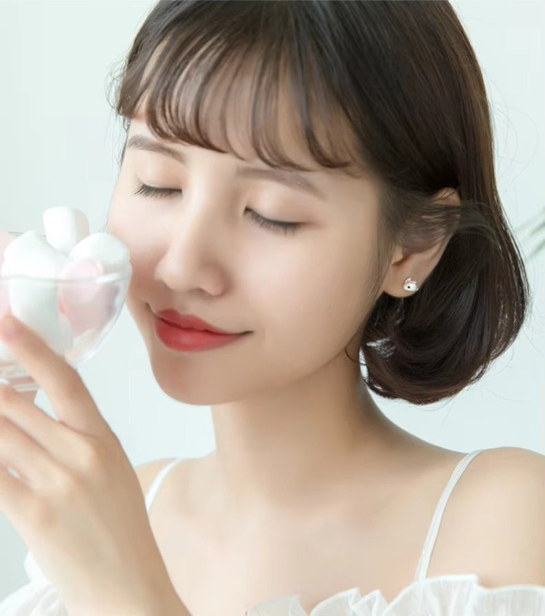 pendientes de plata de ley 925 con forma de ratón para mujer