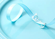 Cargar imagen en el visor de la galería, pendientes de tuerca con Forma de cara de gato para mujer y niña, joyería Coreana