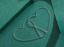 Load image into Gallery viewer, pendientes de aro de Plata de Ley 925 para mujer y niña