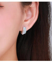 Load image into Gallery viewer, pendientes de plata de ley 925 con perlas para mujer