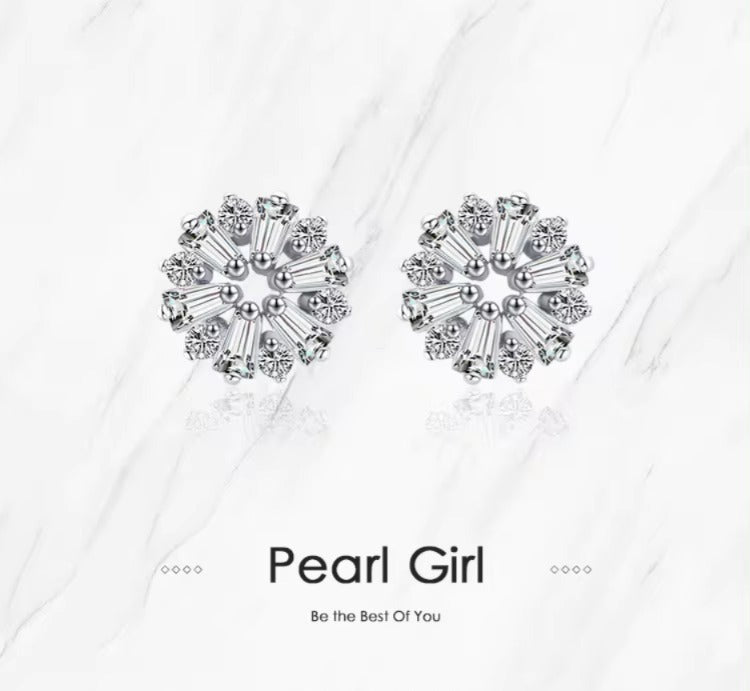 pendientes de plata esterlina 925 para mujer