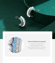 Load image into Gallery viewer, pendientes de plata de ley 925 con perlas para mujer