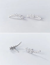 Load image into Gallery viewer, pendientes de plata de ley 100% 925 para mujer y niña