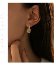 Load image into Gallery viewer, pendientes de aro de Plata de Ley 925 para mujer
