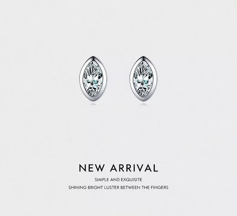 pendientes de plata de ley 925 auténtica para mujer