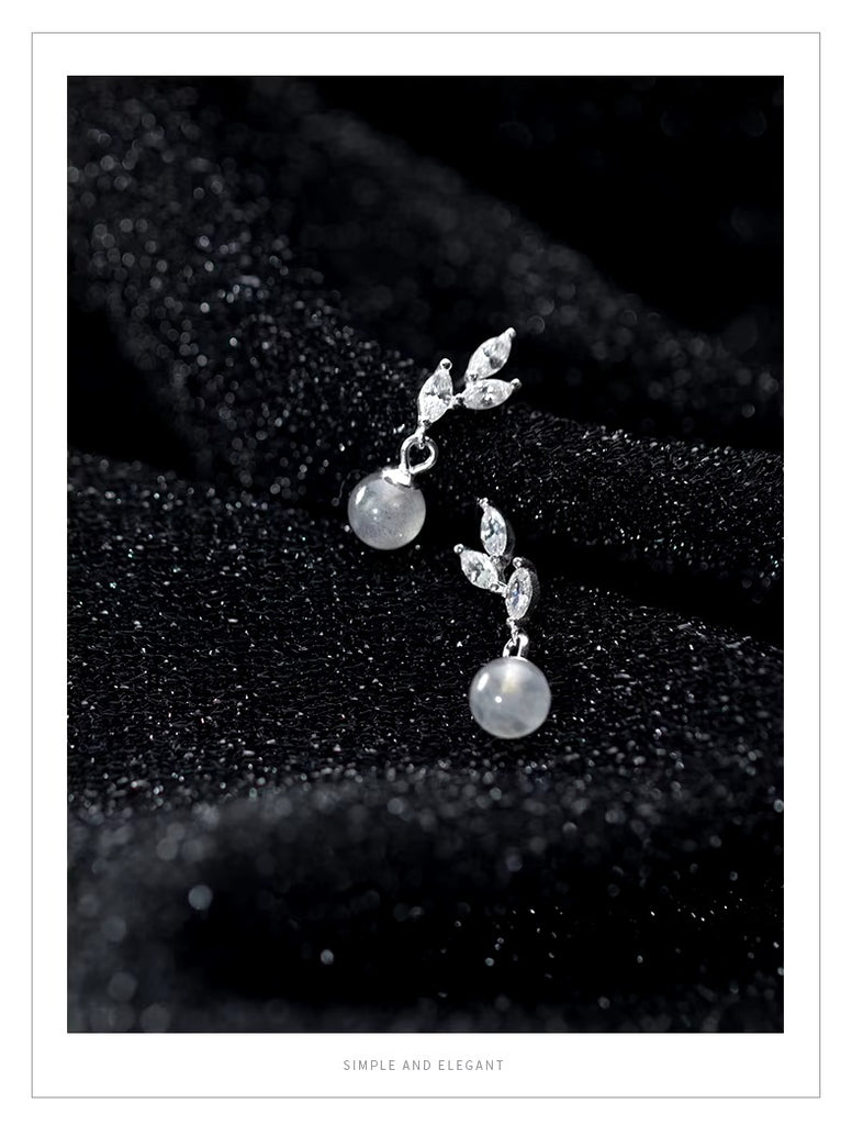 pendientes de plata de ley 925 auténtica para mujer