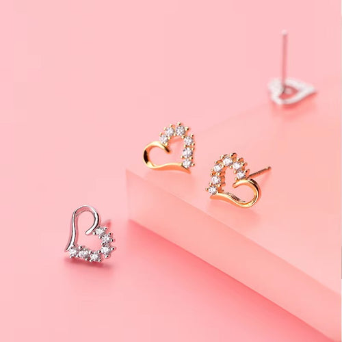 pendientes de compromiso de lujo para mujer