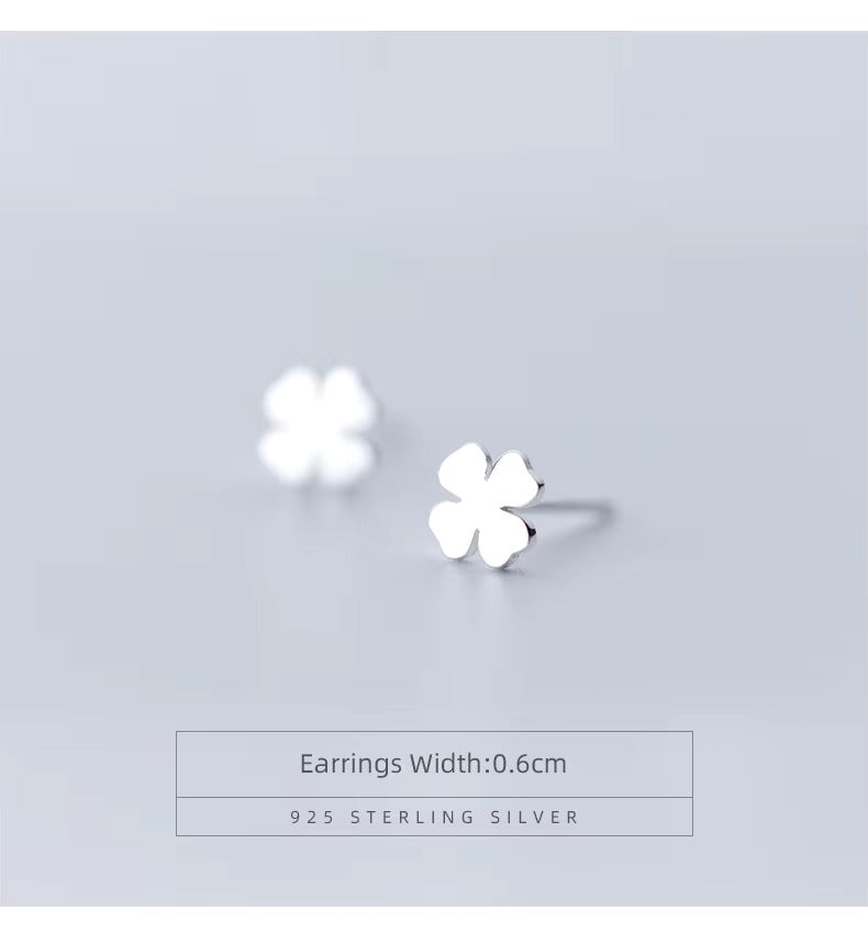 pendientes minimalistas de Plata de Ley 925 para mujer y niña, aretes de tuerca simples
