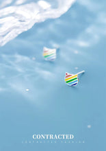 Cargar imagen en el visor de la galería, Pin de Plata de Ley 925 con forma de gato para mujer, alfiler para las orejas