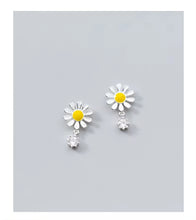 Cargar imagen en el visor de la galería, pendientes de tuerca de plata de ley 925 para mujer