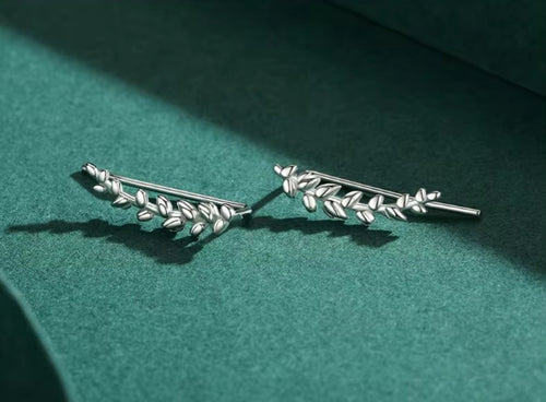 pendientes de árbol de la suerte de la vida para mujer