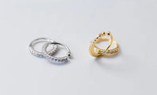 Load image into Gallery viewer, pendientes de Clip minimalistas para mujer y niña