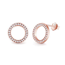 Load image into Gallery viewer, Pendientes de plata de ley 2021 para mujer