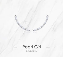 Cargar imagen en el visor de la galería, pendientes de plata esterlina 925 para mujer, joyería fina de lujo con corte de Esmeralda