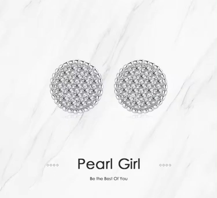 pendientes de plata de ley 925 para mujer