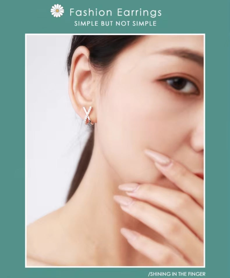 pendientes de plata esterlina 2021 para mujer y niña