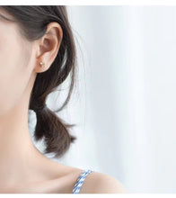 Cargar imagen en el visor de la galería, pendientes de tuerca de mariposa para mujer