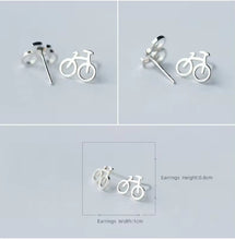 Load image into Gallery viewer, pendientes de plata de ley 925 para mujer