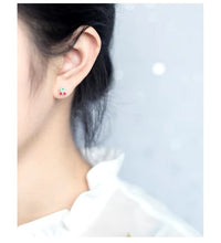 Load image into Gallery viewer, pendientes de esmalte de cereza para niña y mujer