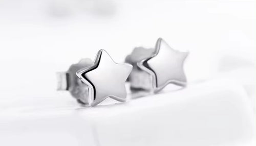 pendientes de plata de ley 2021 auténtica para mujer