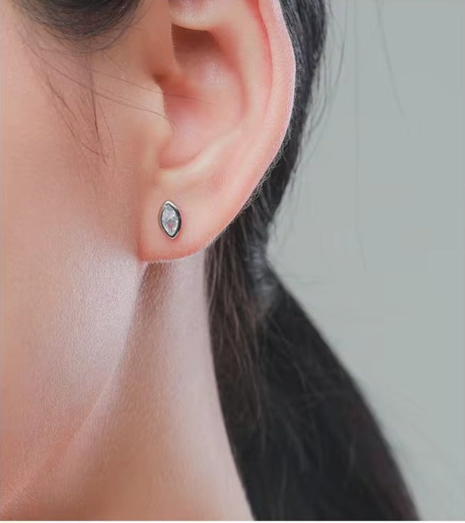 pendientes de plata de ley 925 auténtica para mujer