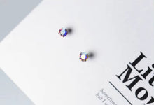 Load image into Gallery viewer, pendientes de plata de primera ley y Circonia cúbica para mujer