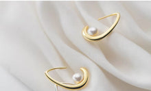 Load image into Gallery viewer, pendientes de plata de ley 925 con forma de gota de agua para mujer