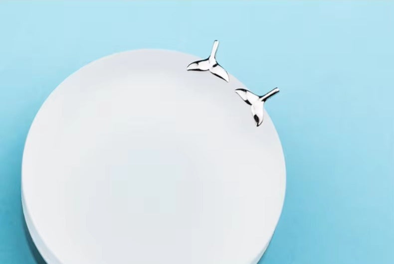 pendientes de tuerca de cola de sirena para mujer