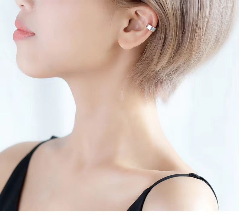 pendientes minimalistas de Plata de Ley 925 para mujer y niña