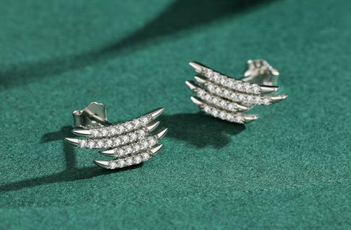 pendientes de plata de primera ley y Circonia cúbica para mujer, aretes pequeños, plata esterlina 100%