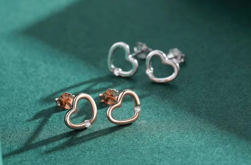pendientes de plata esterlina 925 para mujer