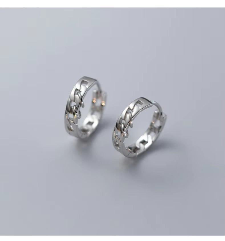 pendientes de aro hipoalergénicos para mujer, de Plata de Ley 925