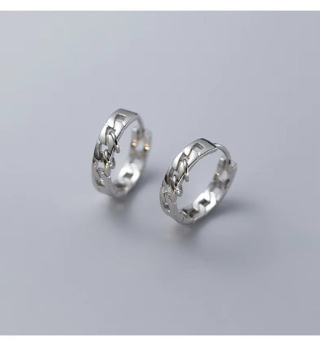 pendientes de aro hipoalergénicos para mujer, de Plata de Ley 925